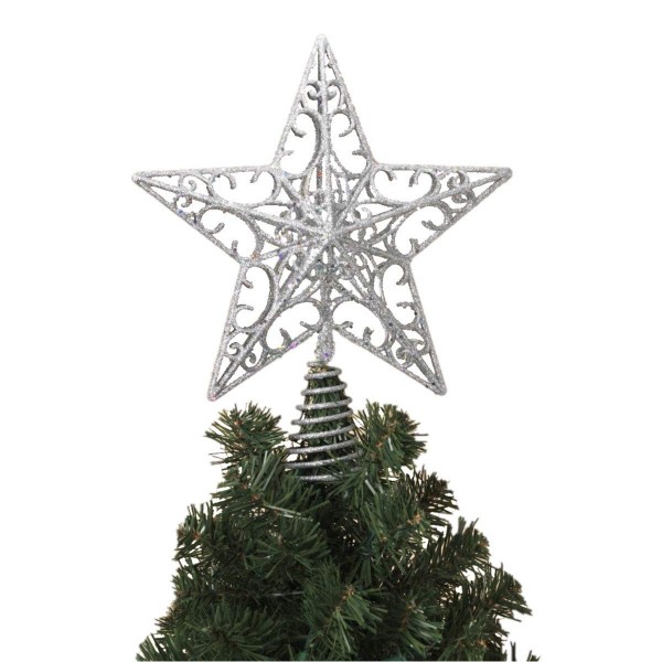 Gerson Glistening Christmas Holiday Topper