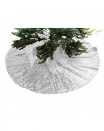 Christmas Tree Silver 24Inch Sequin Silver