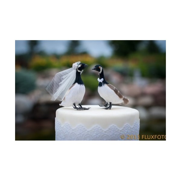 Canada Goose Cake Topper Wedding