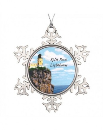 Shety Lot Decorated Lighthouse Snowflake