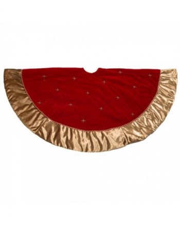 Kurt Adler Treeskirt Beading 52 Inch