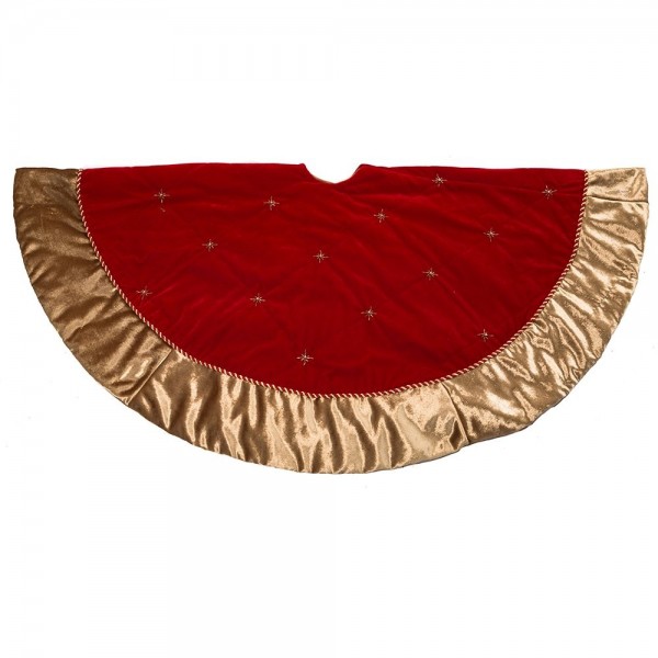 Kurt Adler Treeskirt Beading 52 Inch