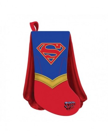 Kurt Adler Supergirl Christmas Stocking