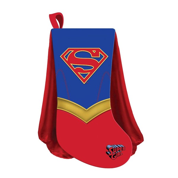 Kurt Adler Supergirl Christmas Stocking