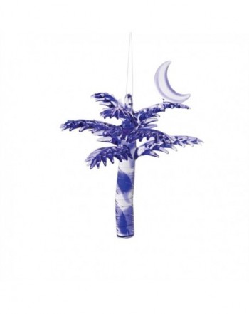 Crescent Palmetto Hanging Christmas Ornament