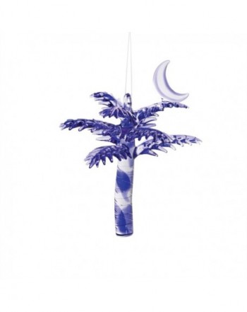 Crescent Palmetto Hanging Christmas Ornament