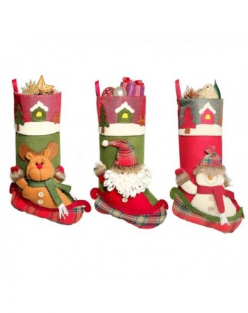 QinYing Christmas Stocking Stockings Decoration