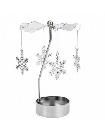 Mayitr Tealight Candlestick Christmas Decorations