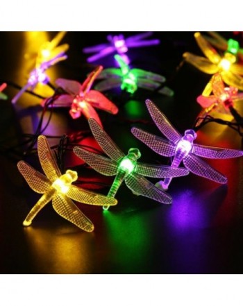 Allytech Dragonfly Waterproof Christmas Decorations