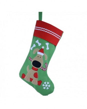 WEWILL Embroidered Pattern Christmas Stockings