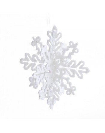 Package Glistening Snowflake Decorations Ornaments