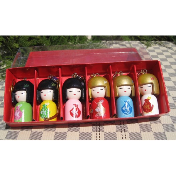 Japanese traditional nutcrackers christmas decoration