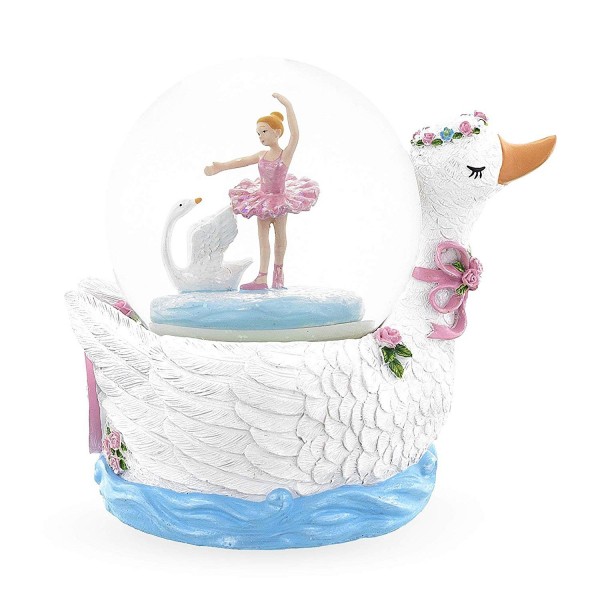 BestPysanky Swan Ballet Musical Globe