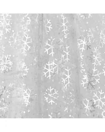Deconovo Christmas Glittering Decorations Snowflake