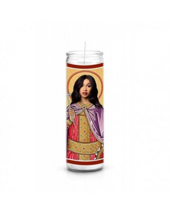 Cardi Celebrity Prayer Candle Handmade