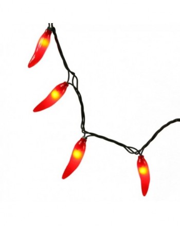 Vickerman Chili Pepper Christmas Lights