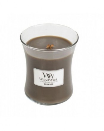 Oudwood WoodWick Scented Candle Medium