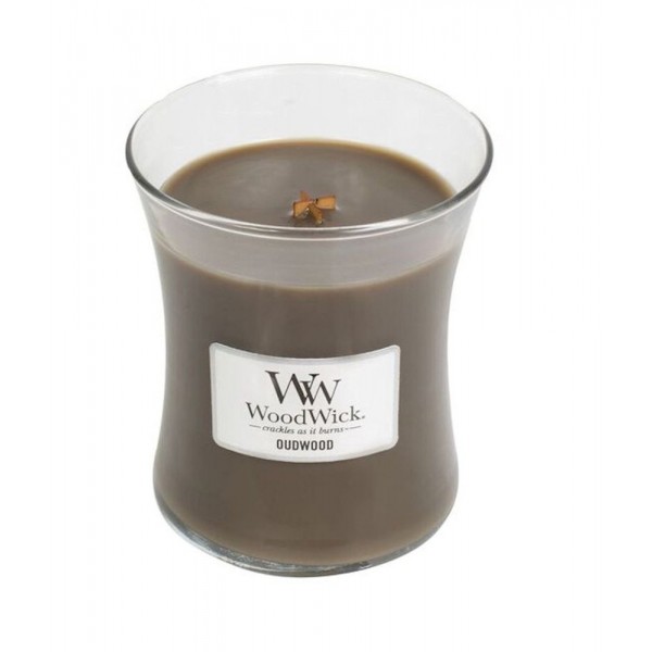 Oudwood WoodWick Scented Candle Medium