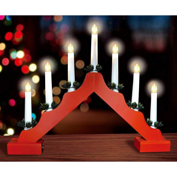 Christmas Concepts Wooden Candle Bridge