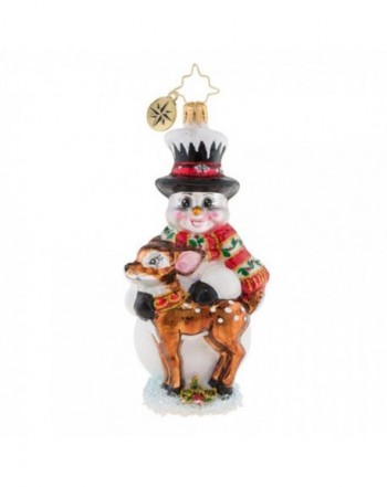 Christopher Radko Fawned Christmas Ornament