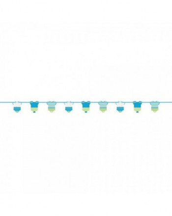 6 5ft Polka Onesie Shower Garland