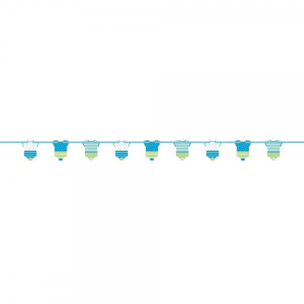 6 5ft Polka Onesie Shower Garland