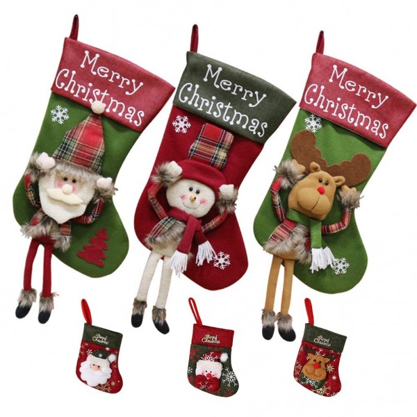 Monkeysell Christmas Stocking Durable Stockings