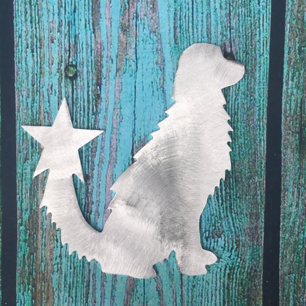 Retriever Christmas Decoration Holiday Aluminum