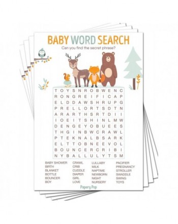 Baby Word Search Game Cards