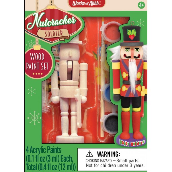 Masterpieces Works Nutcracker Soldier Ornament