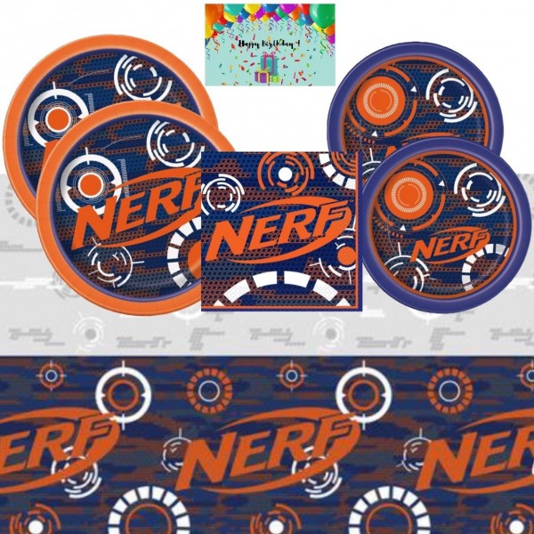 Nerf Birthday Party Supplies Pack