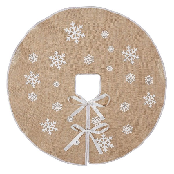 MACTING Countryside Snowflake Printed Decorations