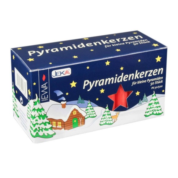 Jeka Christmas Pyramid Carousel Candles