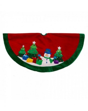 Kurt Adler Applique Embroidered Treeskirt