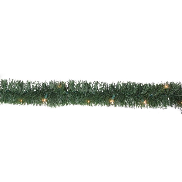 Pre Lit Green Artificial Christmas Garland