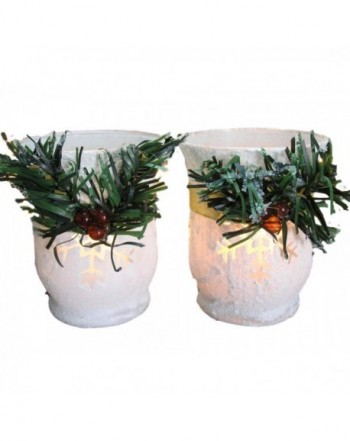 BANBERRY DESIGNS Christmas Candle Holders