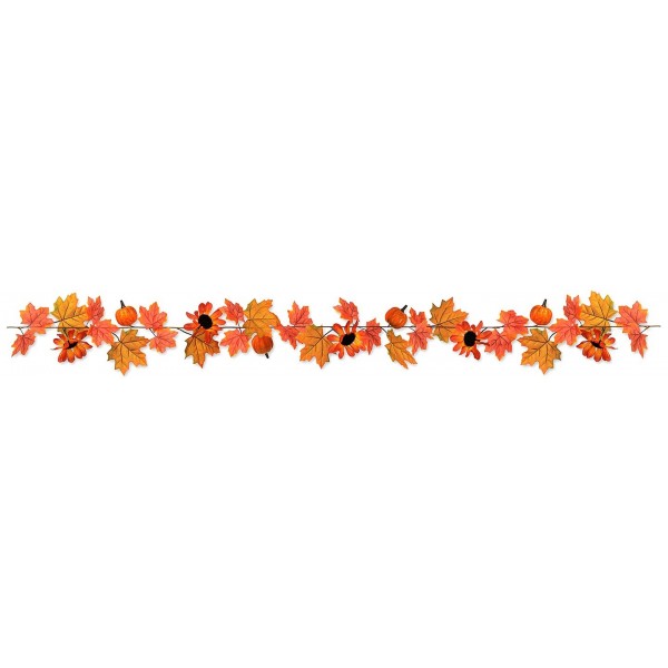 Beistle 90661 Autumn Garland 6 Feet