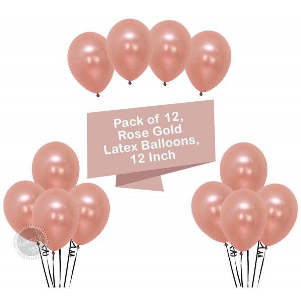 Rose Gold Balloons Party Decorations