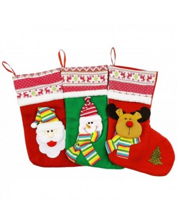Winterlace Christmas Stockings Decoration Assorted