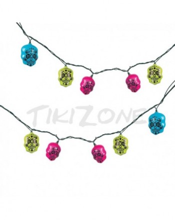 Halloween Sugar Skulls Light String