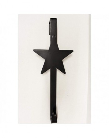 Wrought Iron Star Wreath Hanger