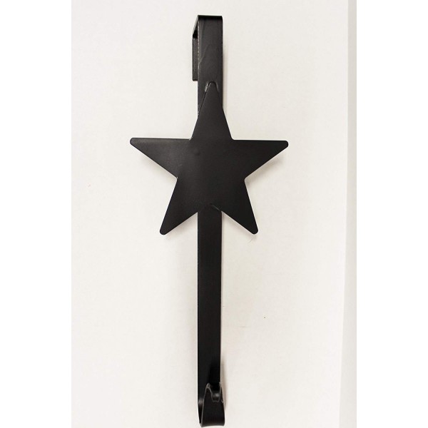 Wrought Iron Star Wreath Hanger