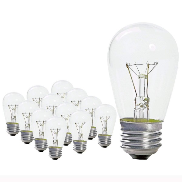 YiLighting 15 Pack Replacement Incandescent Dimmable