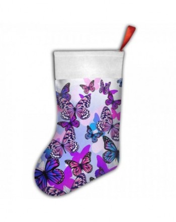 Vicrunning Butterfly Christmas Stocking Decorations