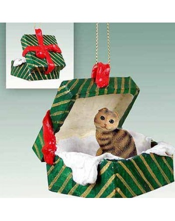 Scottish Fold Gift Christmas Ornament