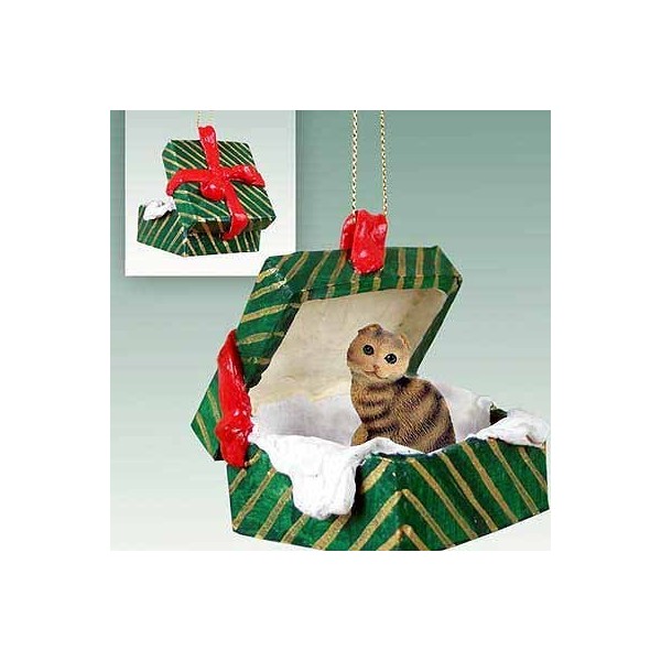Scottish Fold Gift Christmas Ornament