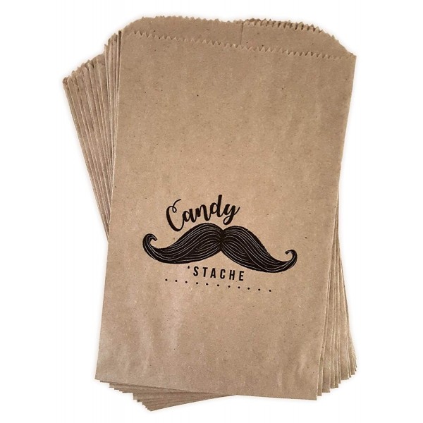 Mustache baby shower candy favor