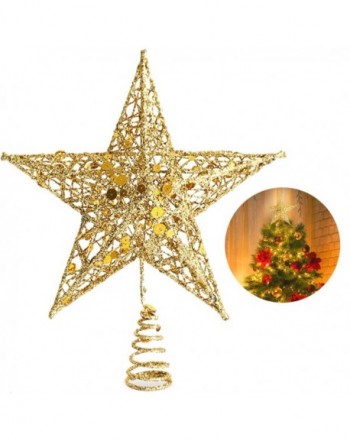 Christmas Decoration Glittered Tree top Ornament