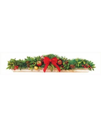 Holiday Swag Peel & Stick Wall Decal - CH1128SWUYN