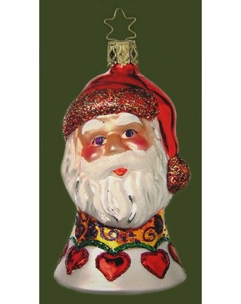 Inge Glas Santa Christmas Ornament Germany